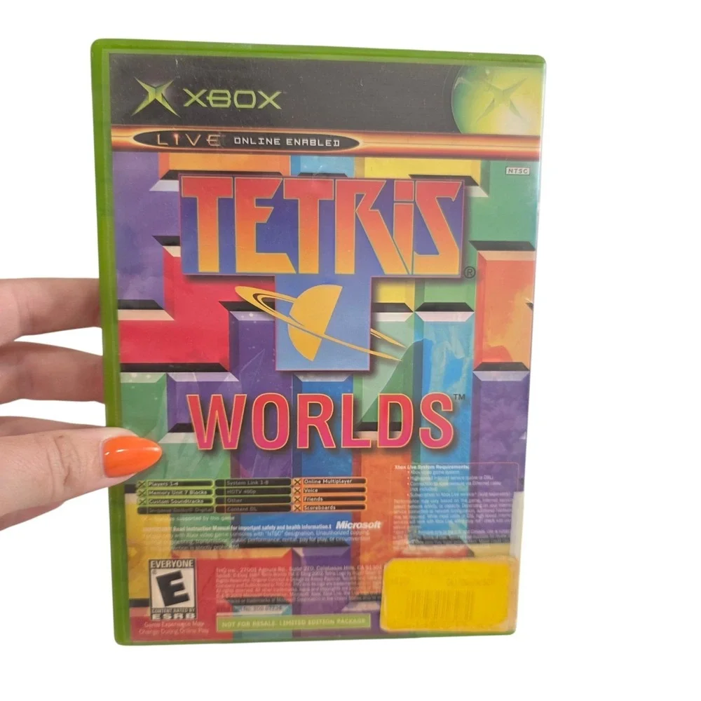 Xbox‎ Star Wars Clone Wars Tetris Worlds NFR Limited Edition CIB Untested